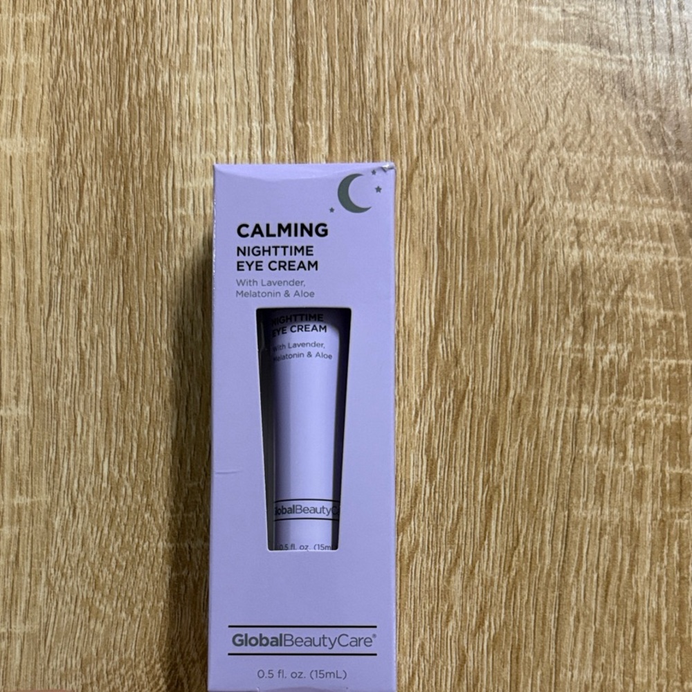 Calming Nighttime Eye Cream with Lavender